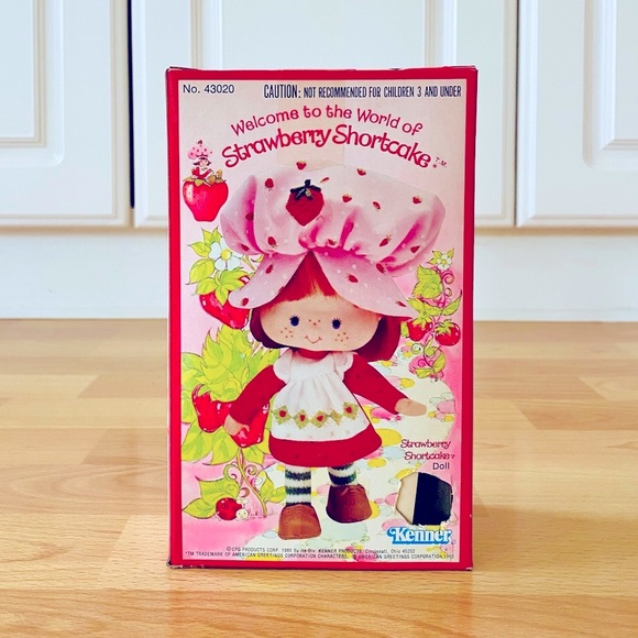 🍓FIRST ISSUE 1980 STRAWBERRY SHORTCAKE ORIGINAL *COMPLETE BOX SET* - Picture 3 of 8